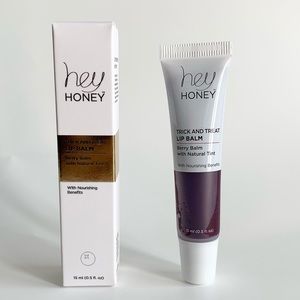 FREE WITH ORDER || BNIB Hey Honey - Trick and Treat Berry Balm with Natural Tint